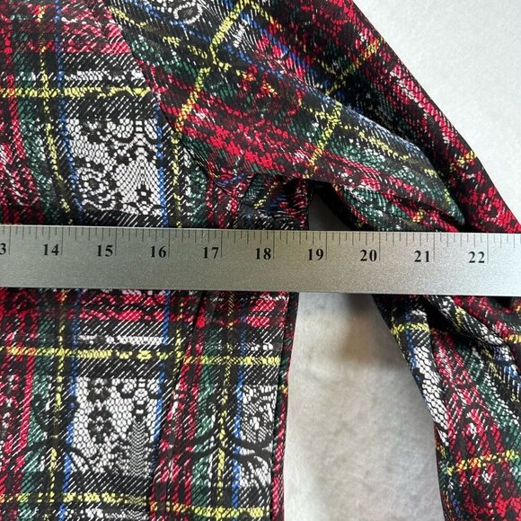 Body Glove Jacket Women S Plaid Faux Fur Trim Fleece Lined Hoodie Waterproof Red - Picture 11 of 14